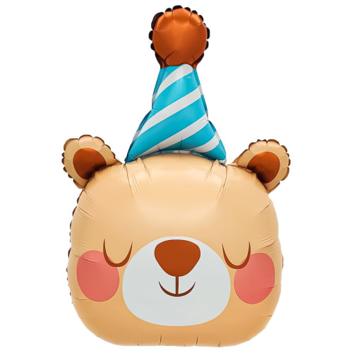 Воздушный шар мишка в колпачке-1