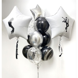 Композиция воздушных шаров на Кумир