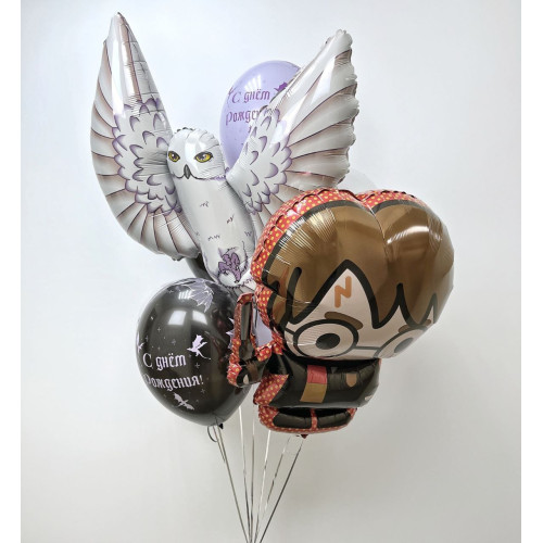 Букет воздушных шаров Гарри Поттер-1