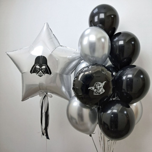 Композиция воздушных шаров Да прибудет с тобой сила!-1