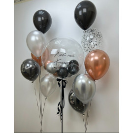 Композиция воздушных шаров каскад!