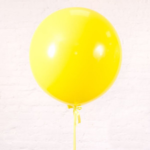Большой желтый шар 61 см