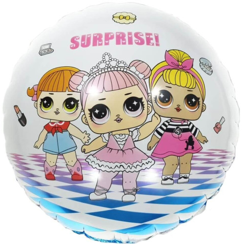 Воздушный шар Модные куклы - Вечеринка