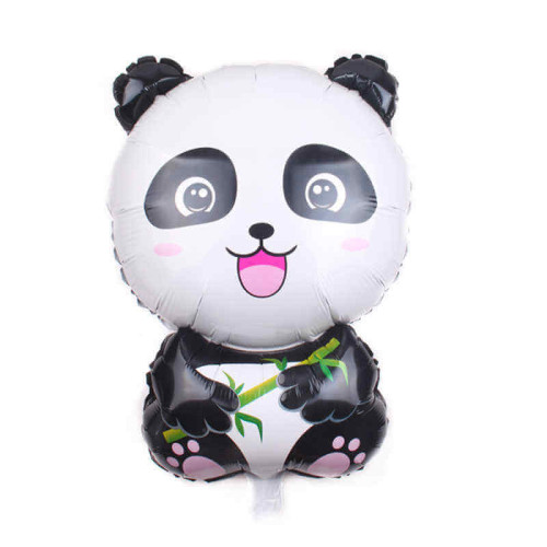 Воздушный шар Панда с бамбуком