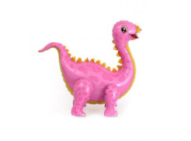 Ходячий шар динозавр стегозавр розовый