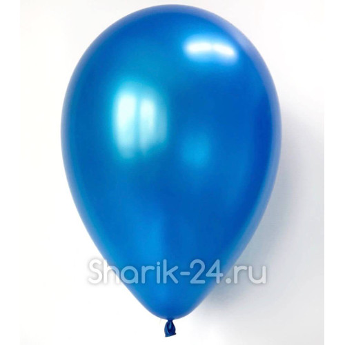 Синие шары металлик-1