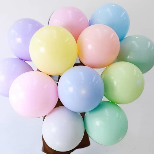 100 воздушных шаров Macaroons-1