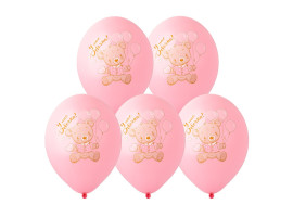 Воздушные шары к рождению девочки №3