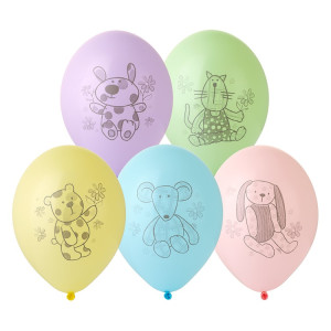 Воздушные шары зверюшки игрушки