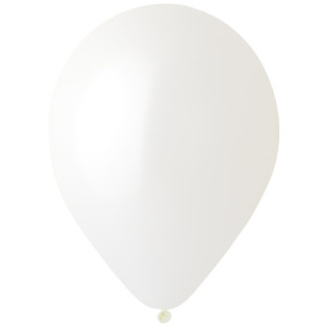 Воздушные шары белого цвета
