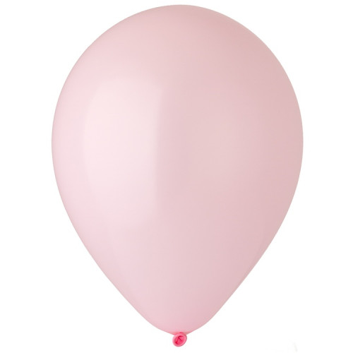 Воздушные шары нежного розового цвета