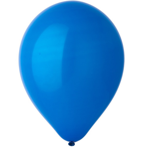 Воздушные шары синего цвета