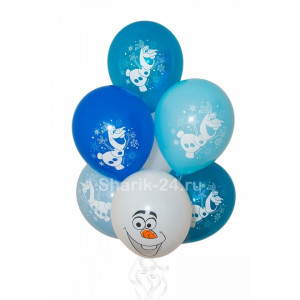 Воздушные шары снеговик олаф