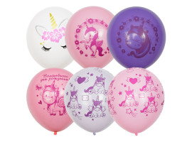Воздушные шары Единорог День Рождения